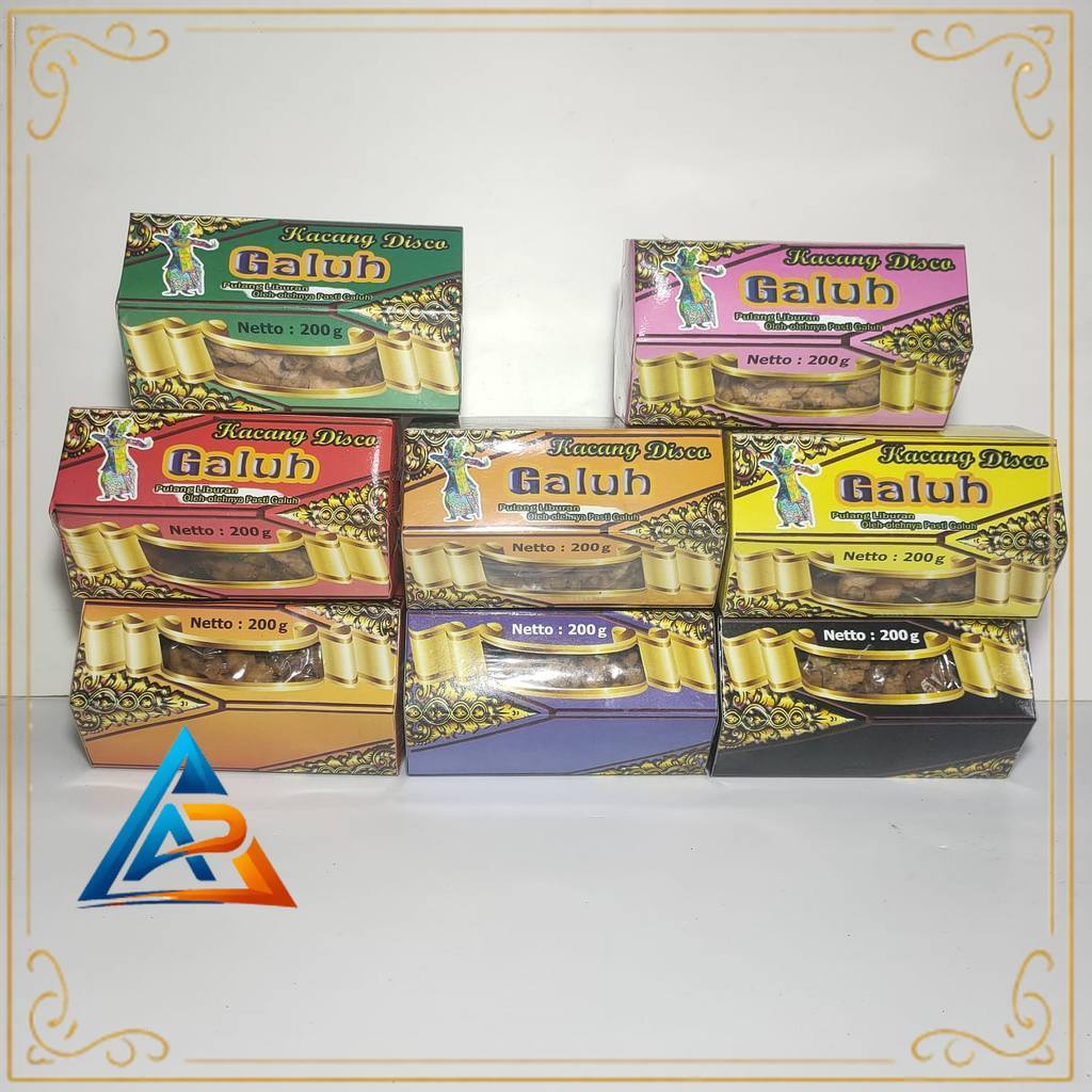 Kacang Goreng Tepung Galuh Box 200g Rasa Super Pedas Oleh Oleh Bali