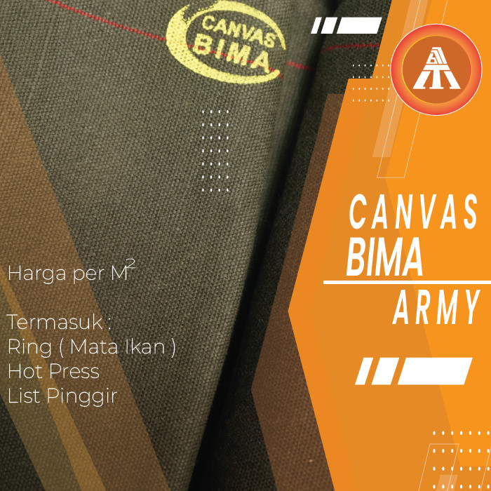 Terpal Kanvas Bima New Kuat Berkualitas Custom