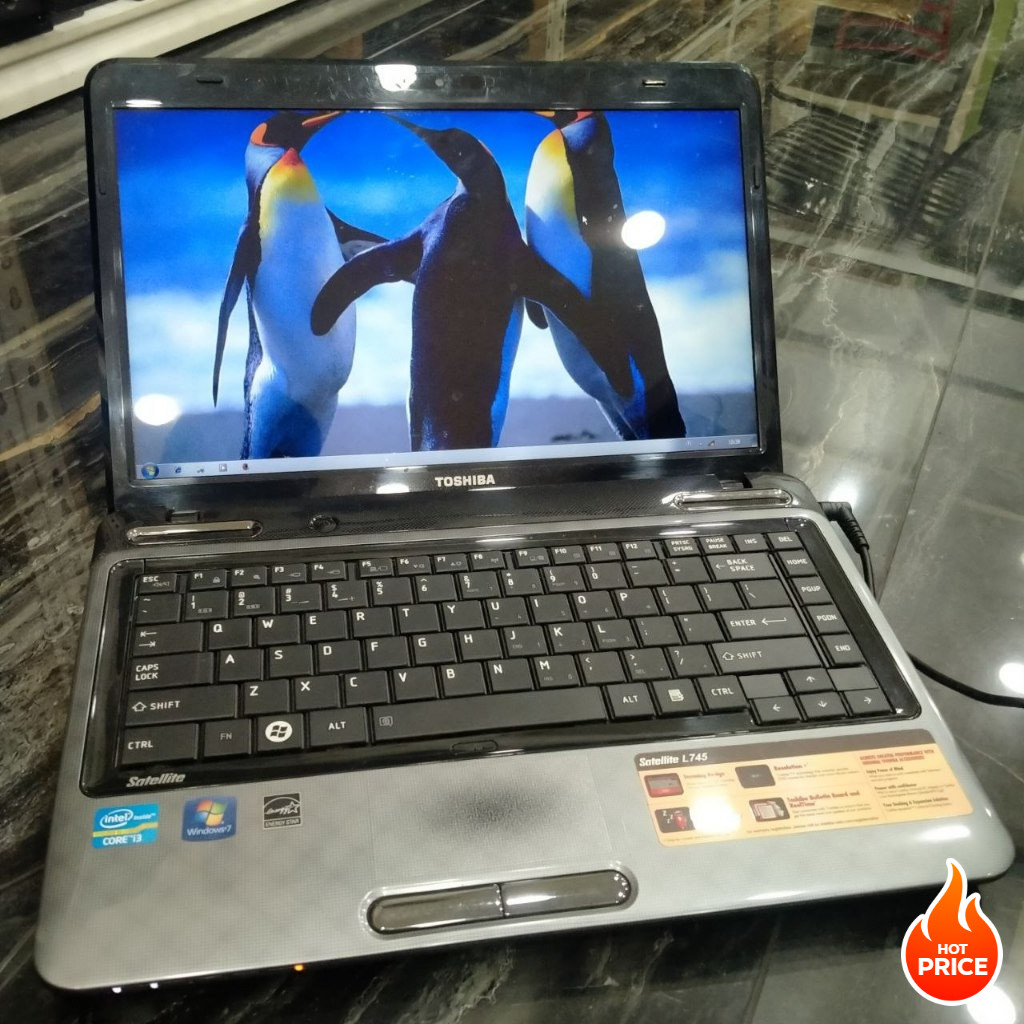 Toshiba L745 Intel Core i3-2310M 16Gb 512Gb Siap Pakai Bergaransi original Tipis Ringan Windows 10 L