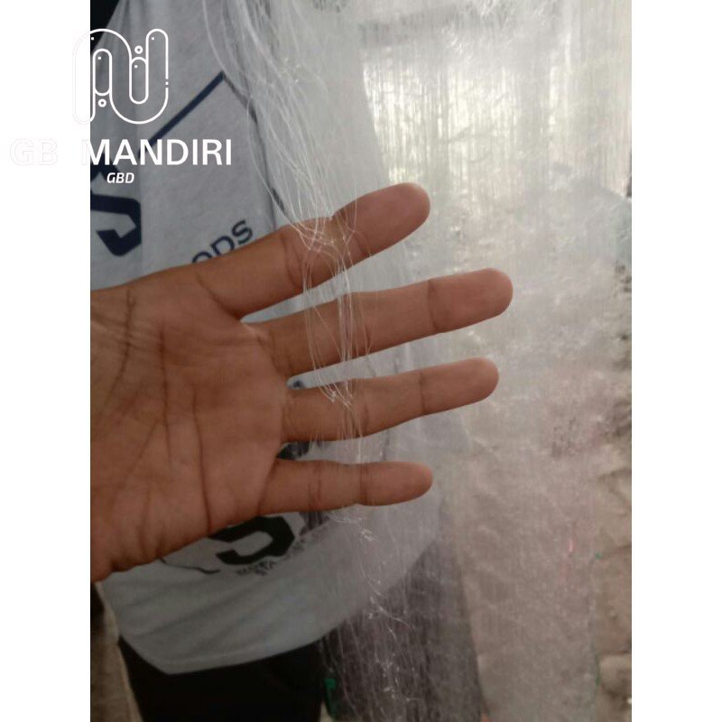 Jaring ikan siap pakai senar 0.20 tinggi 2 meter