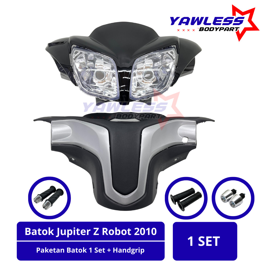 Batok 1 Set Yamaha Jupiter Z Robot 2010 Totok Depan Jupiter Z Robot Warna Hitam