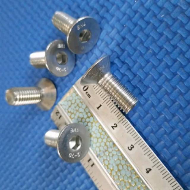 Baut L payung 8x20mm stainless