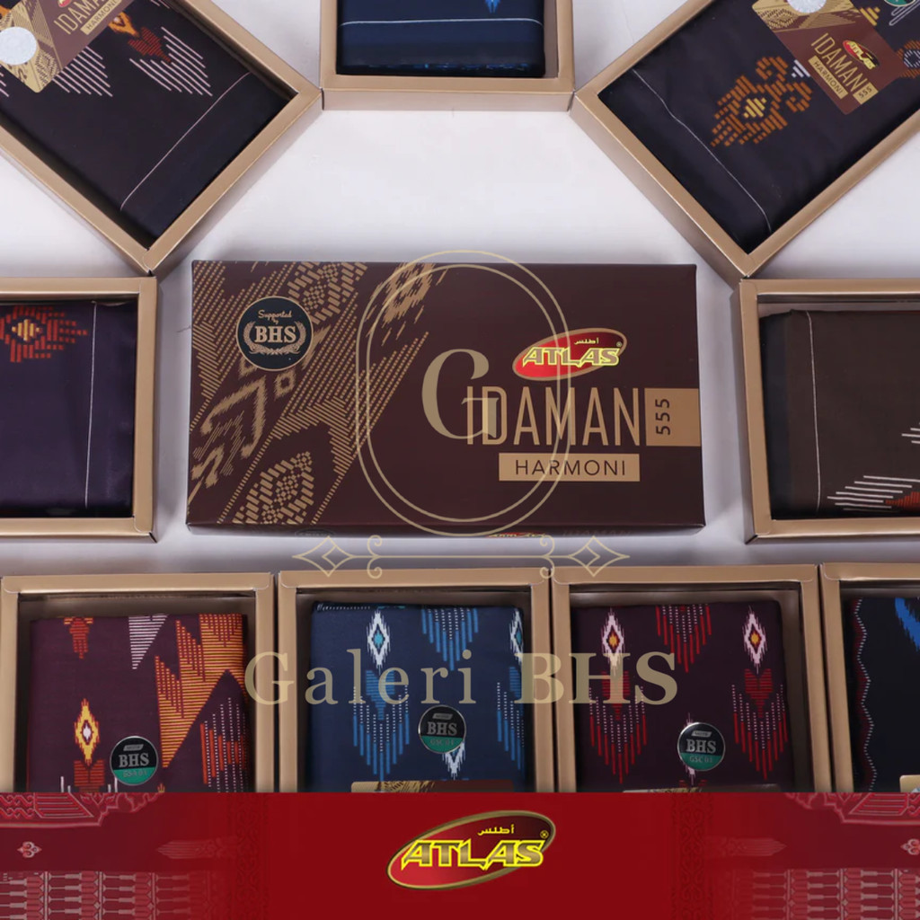 Grosir 10 Pcs Sarung ATLAS Idaman 555 Harmoni