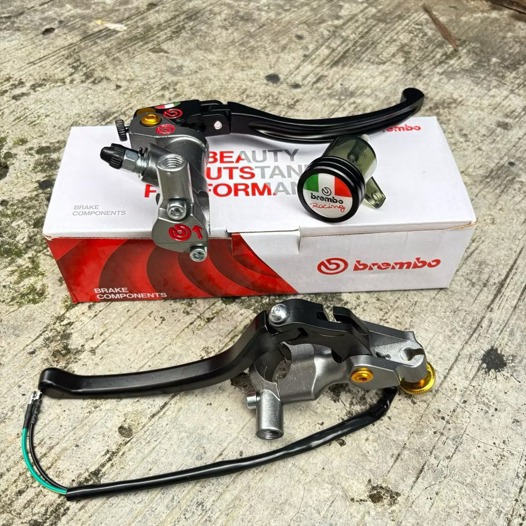COD MASTER REM IZUMI SET KIRI KANAN BREMBO BISUMI UNIVERSAL MATIC BEBEK KOPLING MIO VARIO BEAT JUPIT