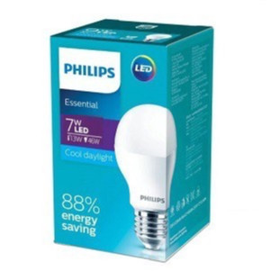 PHILIPS Lampu Bohlam LED Bulb 7w 7W 7 Watt 7 WATT Original Philips Essential Bulb Hemat Listrik GARA