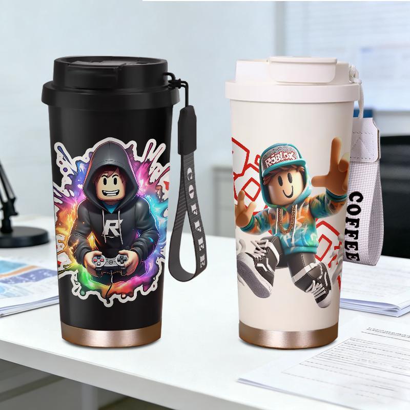 Tumbler Roblox Botol Air Minum Aesthetic Stainless Steel Tumblr CUP 500 ML Termos Viral Tahan Dingin