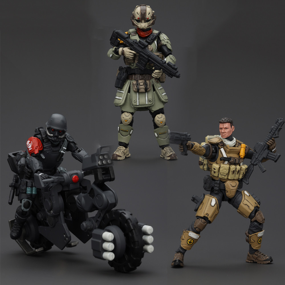 JOYTOY Dark Source 1/25 Scale Fear XS-03 Tactical Type-Pilot XS-02 Assault Type XS-01 Night Raid Typ
