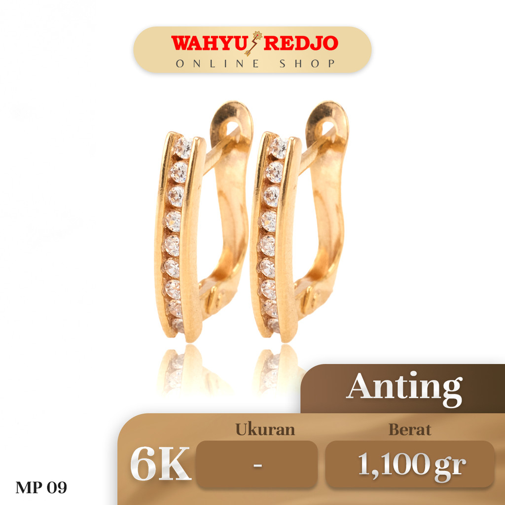 Anting Emas Kadar 6K Wahyu Redjo AN-6K 29864566