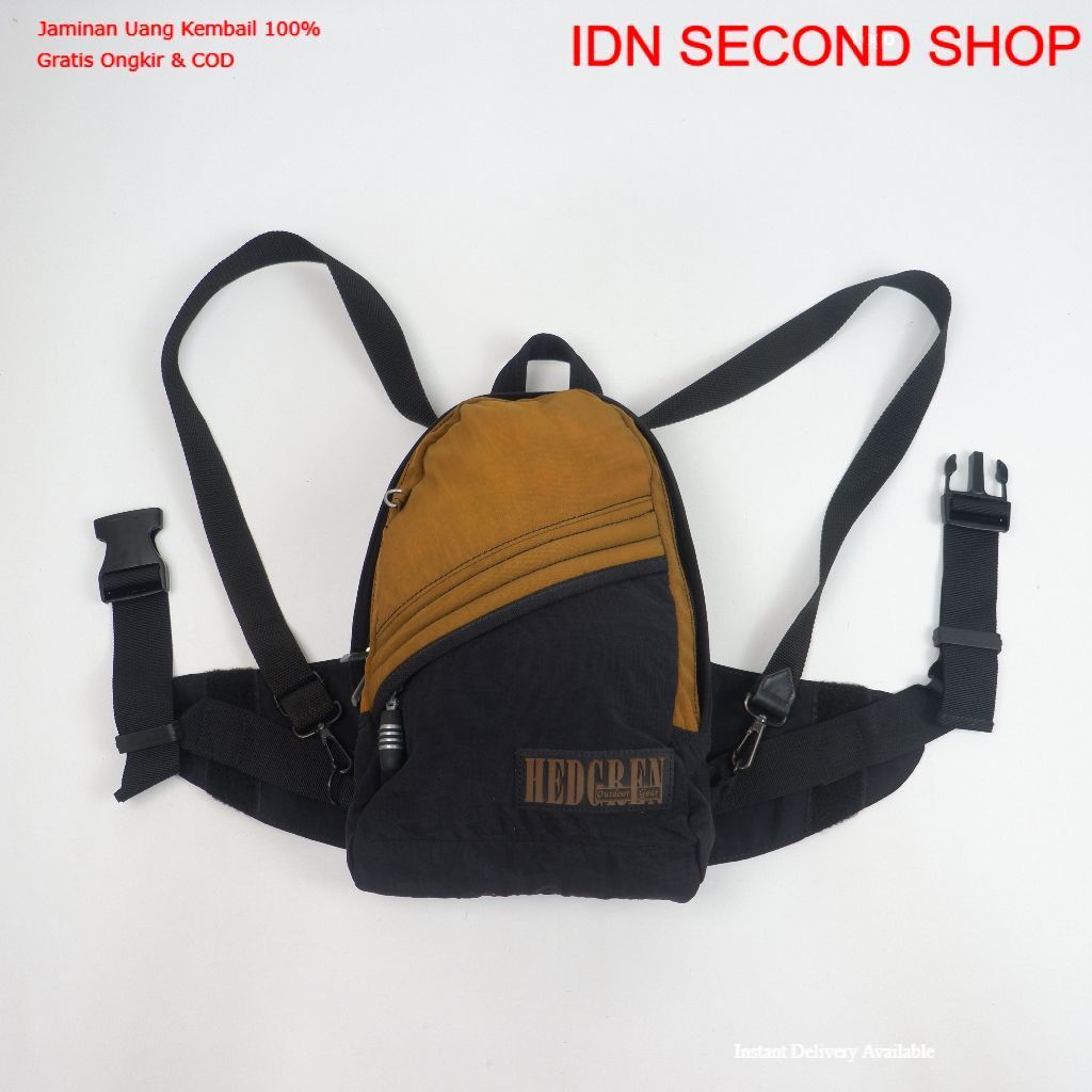 HEDGREN Mini Sling Backpack - Monostrap Body Bag 4L - Original Authentic Preloved