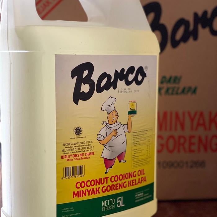 Minyak Goreng Barco 5 Liter Jerigen