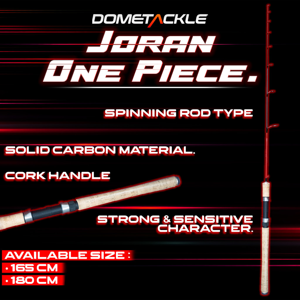 JORAN ROD ONE PIECE CARBON SOLID  Joran ROD Pancing Spinning Galatama Kolaman Galapung