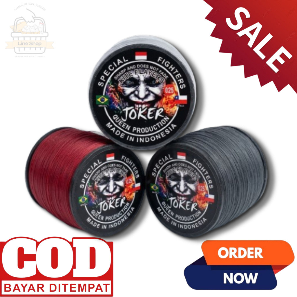 TERMURAH - Benang Layangan JOKER Gelasan Layangan TERLARIS