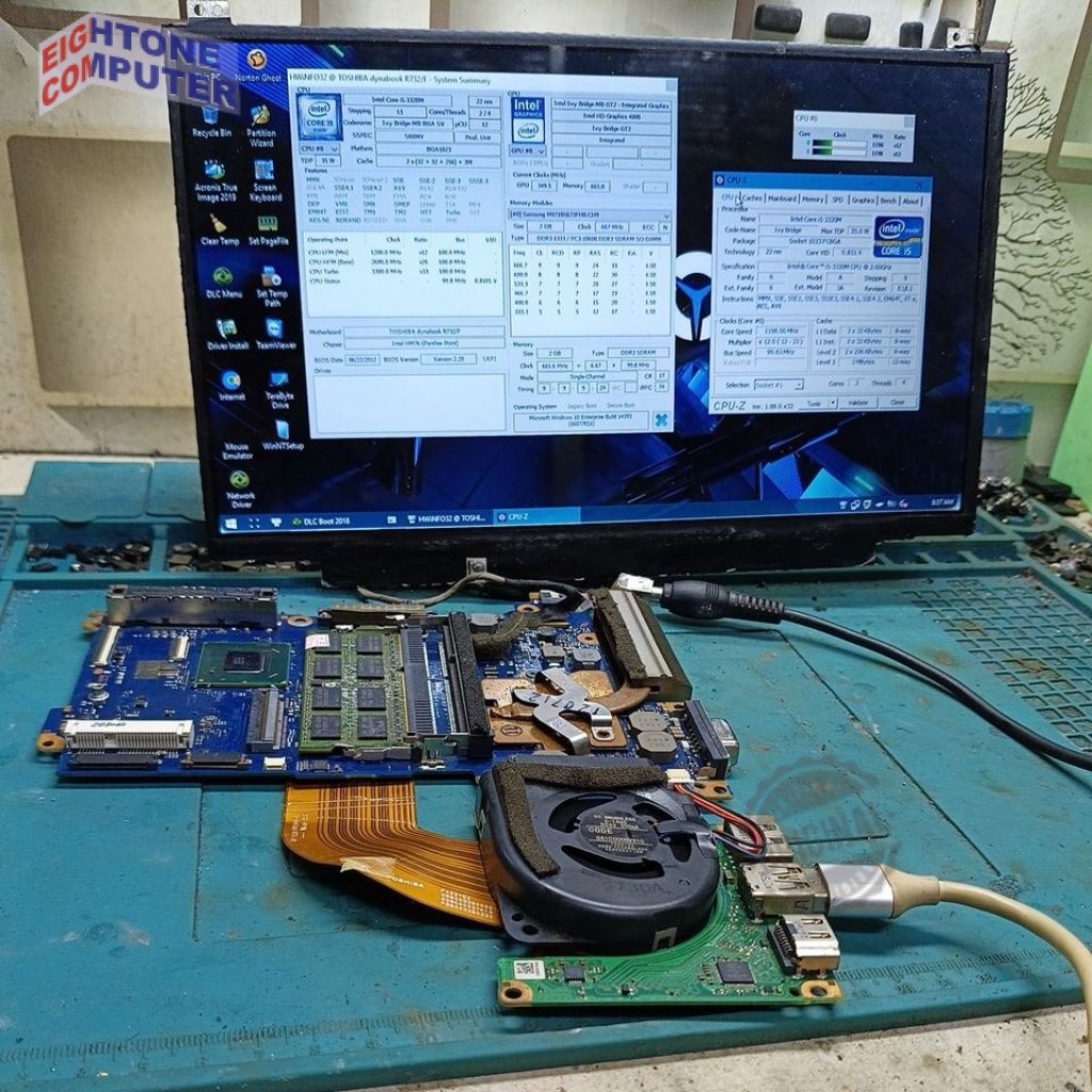 Motherboard TOSHIBA R700 R731 R732 R800 R830 R840 R930 UMT-SZ i3 3th_gen