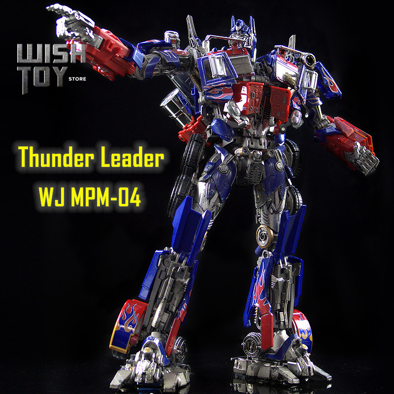 In Stock Transformation Thunder Leader MPM-04 MPM04 Black Apple OP Commander W8606 God For War Actio