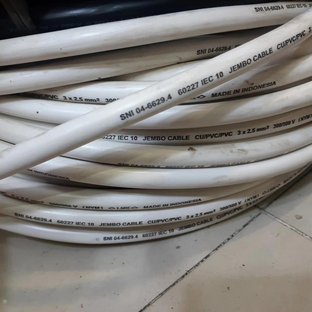 Kabel NYM 3x2.5 Jembo meteran