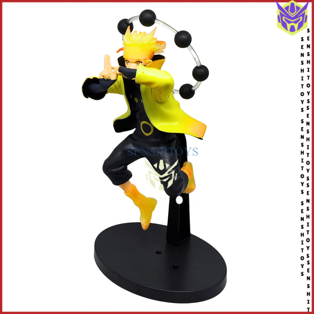 Action Figure Naruto Uzumaki Six Paths Sage Mode Rikudo Sennin Anime Pajangan