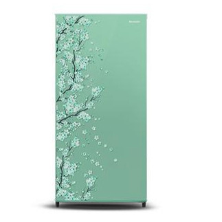 Sharp SJN162DSH Kulkas 1 Pintu 133L Direct Cooling System Tempered Glass Tray Aurora Series One Door