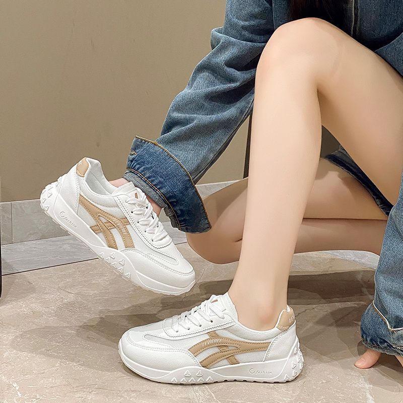 Jisoo Sepatu Sneakers Wanita Putih Premium LV0462 | K5