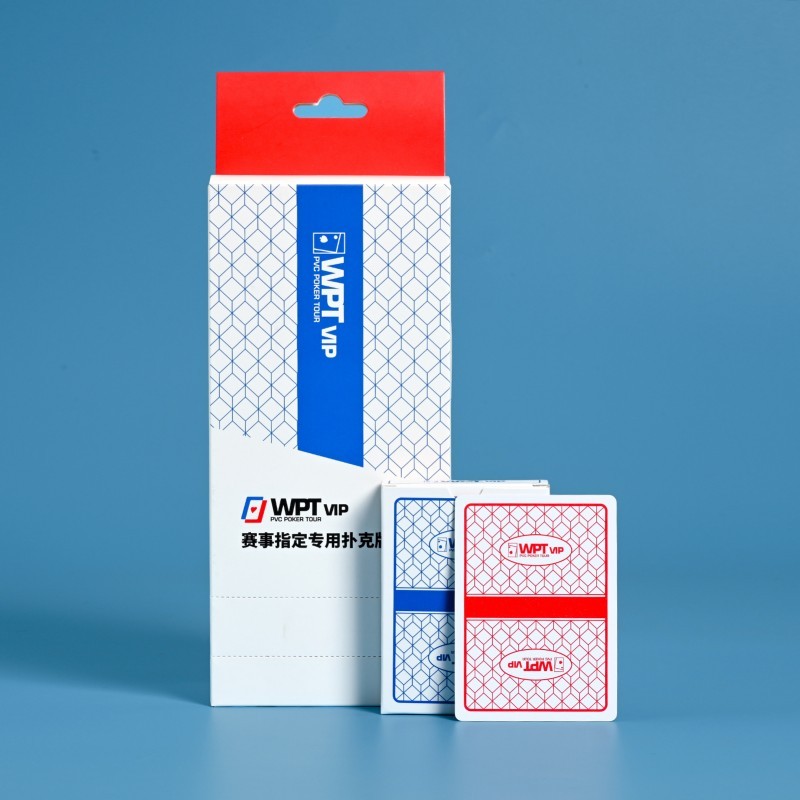 Kartu Remi WPT Poker Plastik PVC Premium Playing Card 100% Waterproof