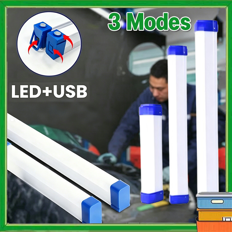 72CM Lampu Led Emergency Lampu Led Emergency Magnet Neon Stik Stick Panjang Lampu Darurat LED Magnet