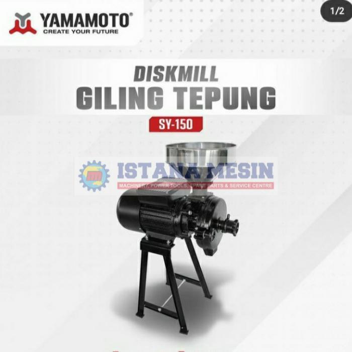 MESIN GILINGAN KOPI BIJI TEPUNG BERAS JAGUNG LISTRIK YAMAMOTO SY 150