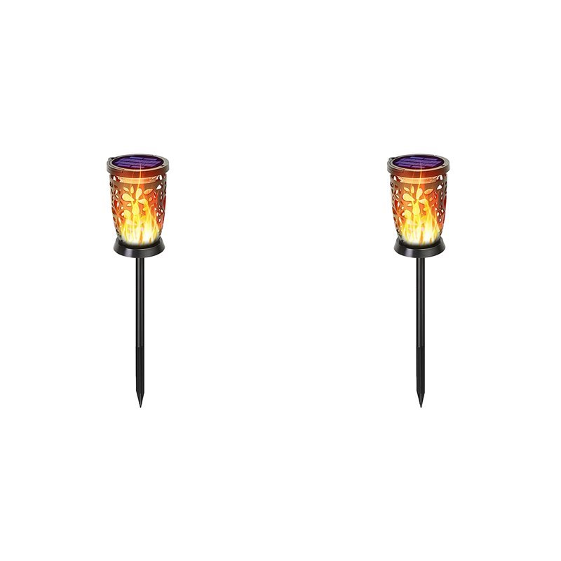FAST2X 96LED Solar Torch ce Flicker Flame Light Garden Yard Lawn Decor Waterproof Lamp Solar LED Lig