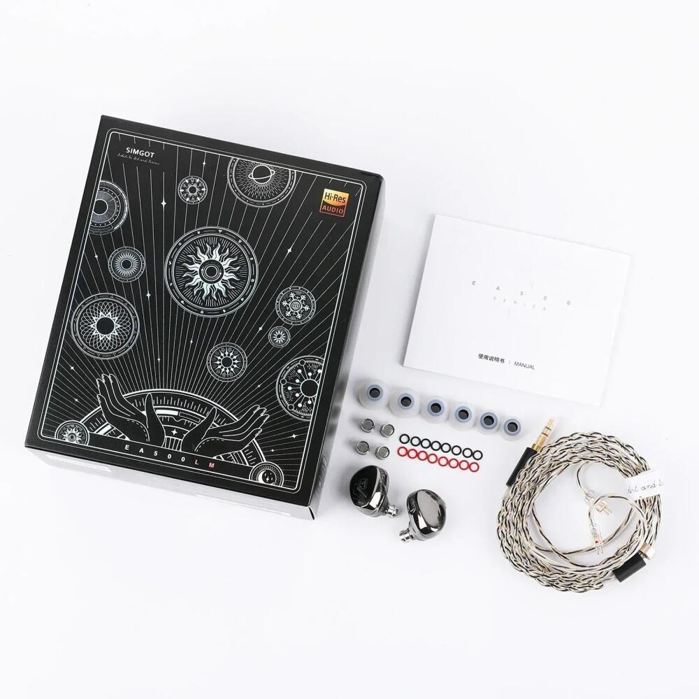 SIMGOT EA500 LM Earphones The 2nd Generation Of Dual-Magnet & Dual-Cavity Lithium-Magnesium Diaphrag