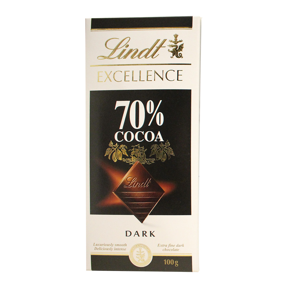 LINDT EXCELLENCE DARK CHOCOLATE 100GR