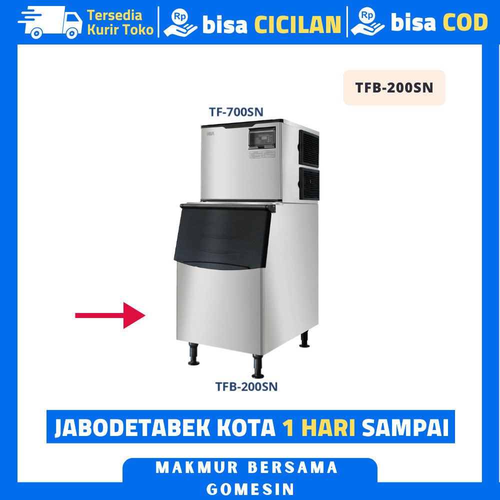 Ice Cube Bin 200kg Gea TFB-200SN ES Batu Cube