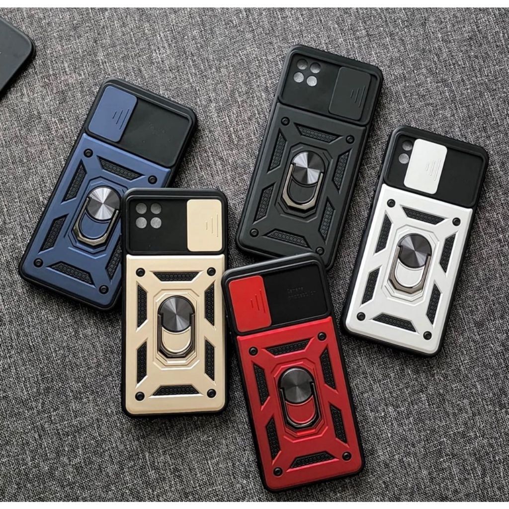 CASE THUNDER SLIDE REALME 5 5i 5S 8 4G 8 PRO CASE PELINDUNG KAMERA - BD