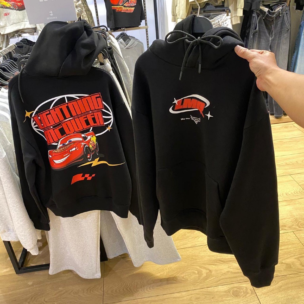 Ramadhan Sale - Hoodie Bershka X Lighting Mc Queen (MAN) COD