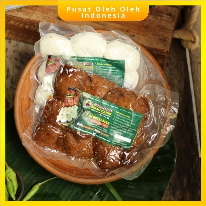 Paket Jadah Uli Tempe Tahu Bacem Frozen Mbah Carik Asli Khas Jogja