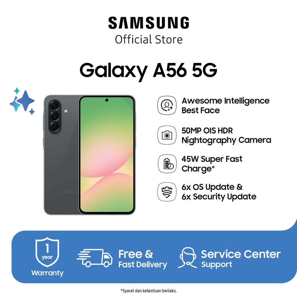 Samsung Galaxy A56 5G 8/256GB - Awesome Graphite