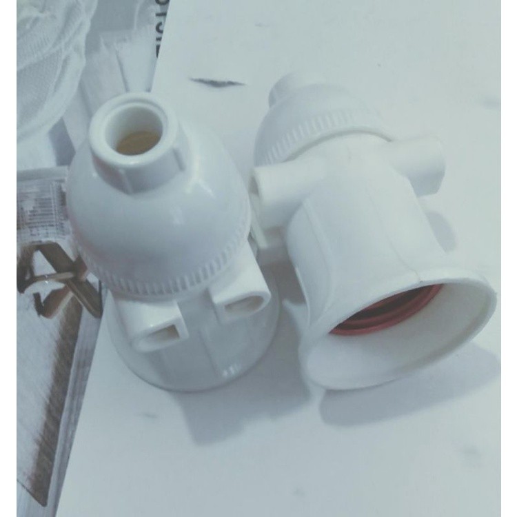 fitting lampu gantung plus colokan T model fiting piting pitting colokan sambungan colokan listrik a