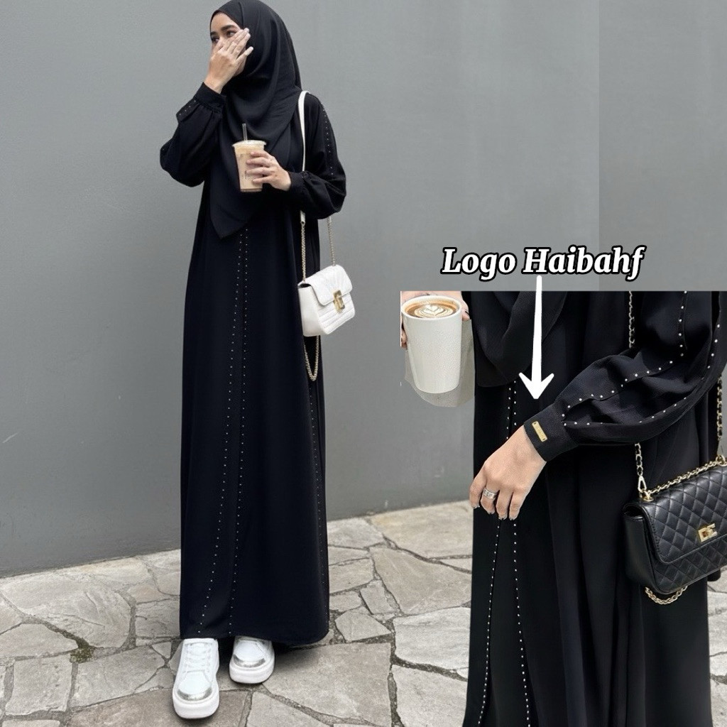 New Abaya Gamis Maxi Dress Turkey Arab Saudi full Sifon Exclusive Wanita Muslim Turki
