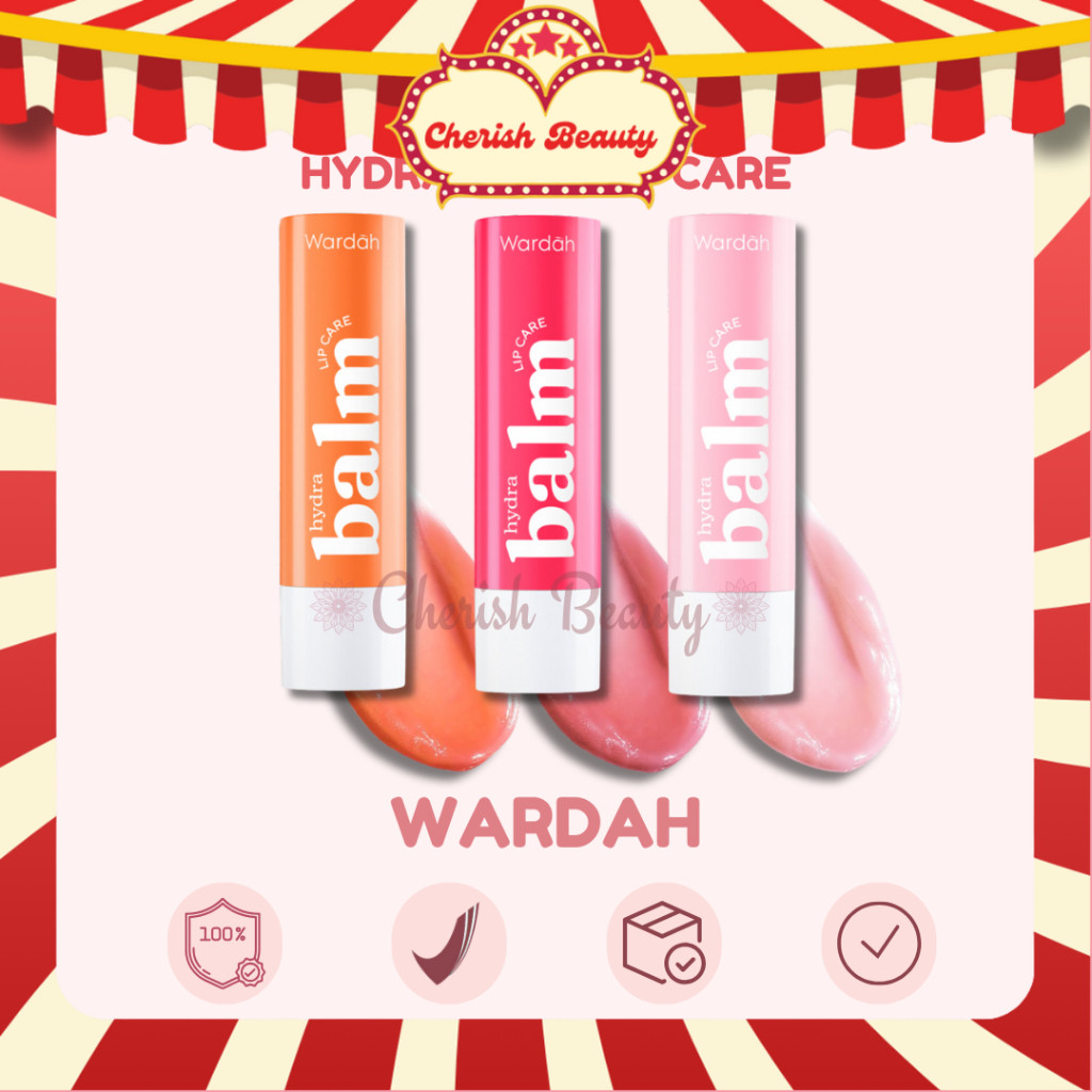 Wardah Hydrabalm Lip Care / Wardah hydra balm lip care / Wardah Lip Balm / Wardah hydrabalm lip balm