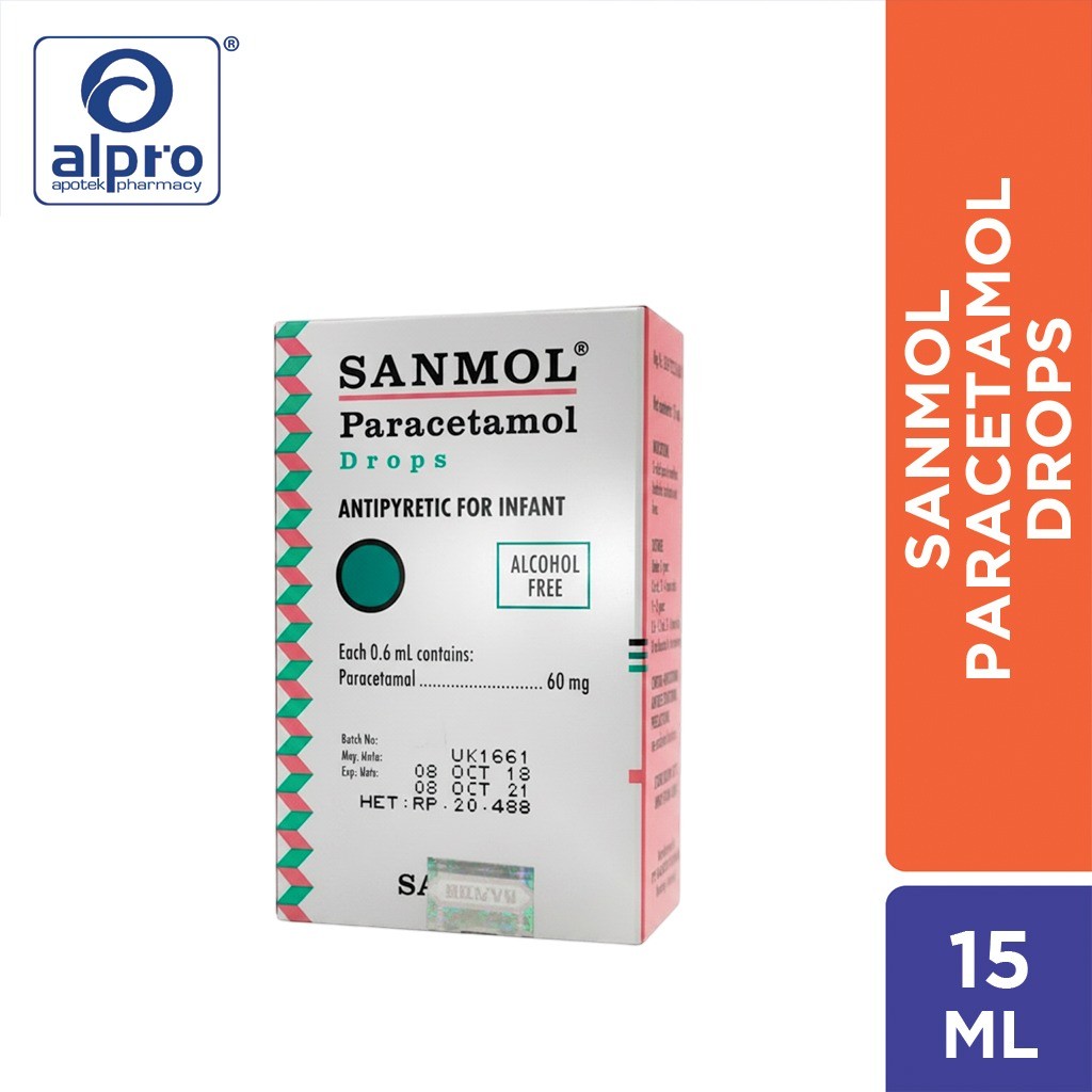 Sanmol Paracetamol Drop 15 ML