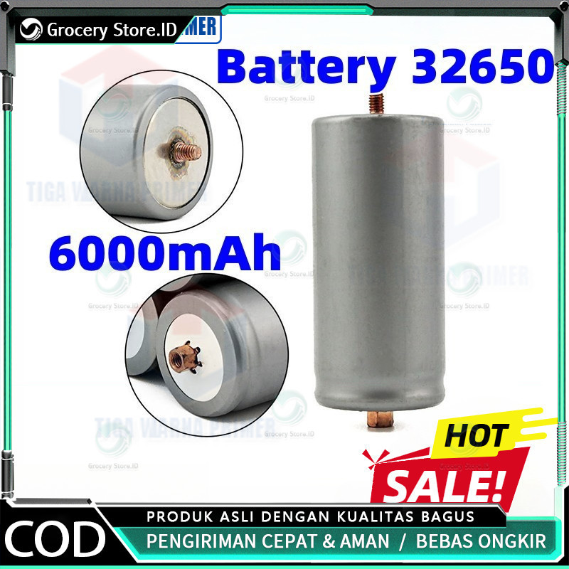 battery 32650 lifepo4 lipo4 lithium polymer 6000mAh
