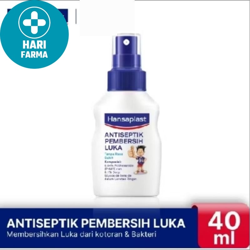 Hansaplast Antiseptik Luka Spray Dan Salep Luka