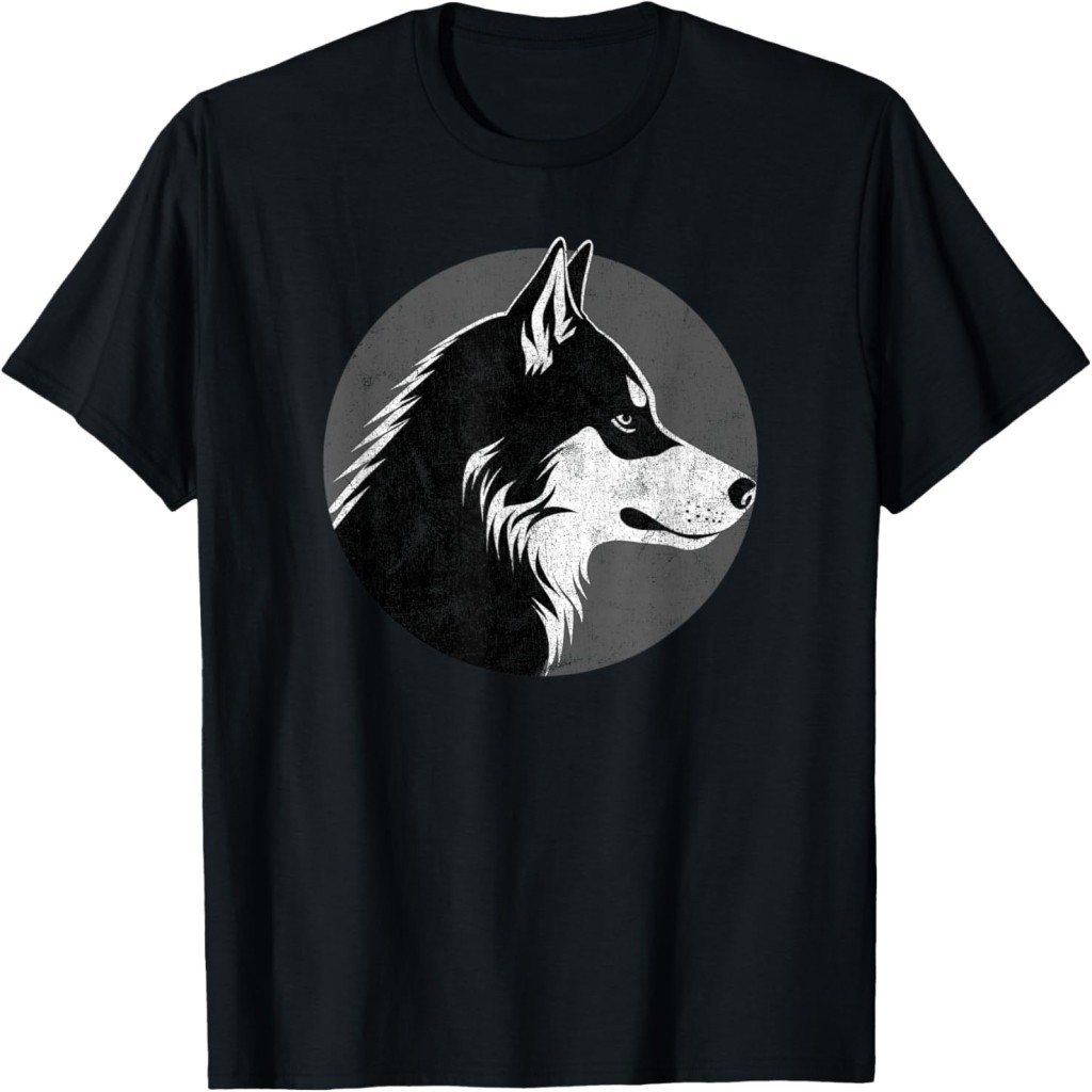 Crow store Kaos Lucu untuk Pecinta Anjing Husky Siberia, Anak Husky dan Serigala