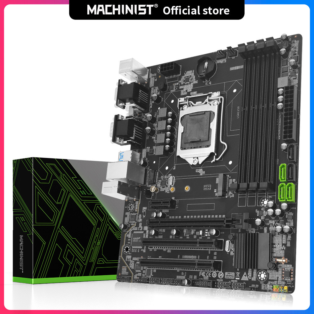 MAINIST b85 motherboard 1150 For Intel LGA 1150 CPU I3 I5 I7 CPU Support tenology DDR3 dual annel me