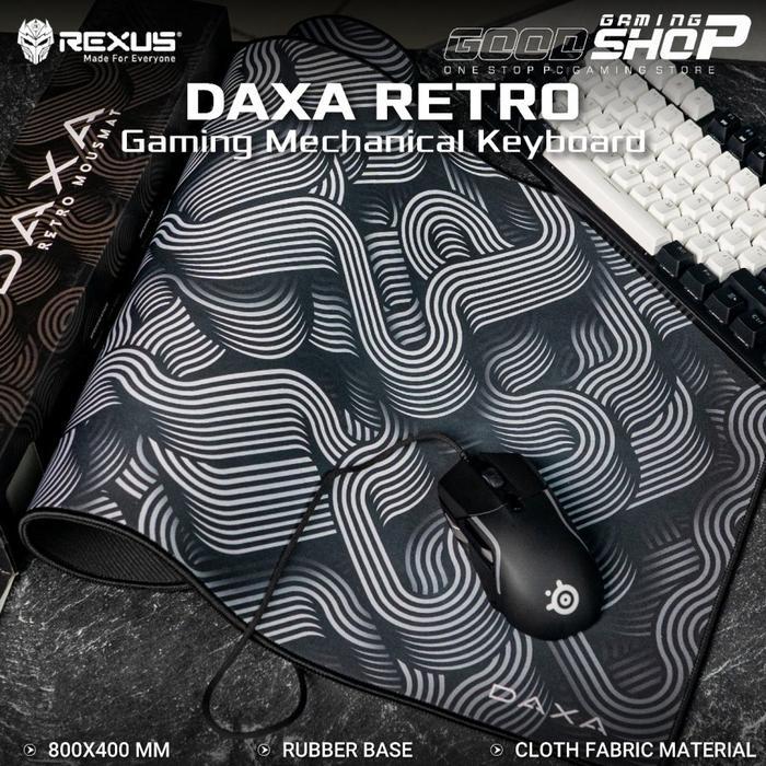 Rexus Daxa Retro - Gaming Mousepad - Daxa Retro