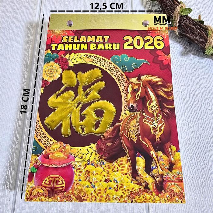 KALENDER HARIAN SOBEK BESAR CINA TAHUN 2026 TERBARU - UK SEDANG 2026
