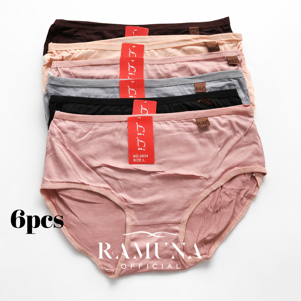 (6pcs) LiLi Celana Dalam Wanita / CD Wanita Lili / Celana Dalam Wanita Lembut