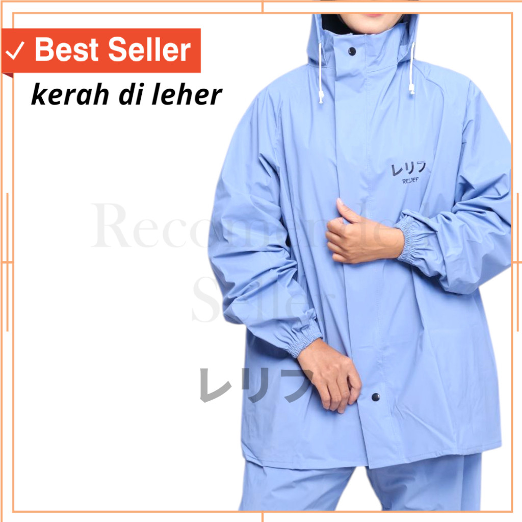 Jas Hujan Lucu Unik Tebal Awet / Jas Hujan setelan pria wanita bahan karet PVC tebal anti rembes