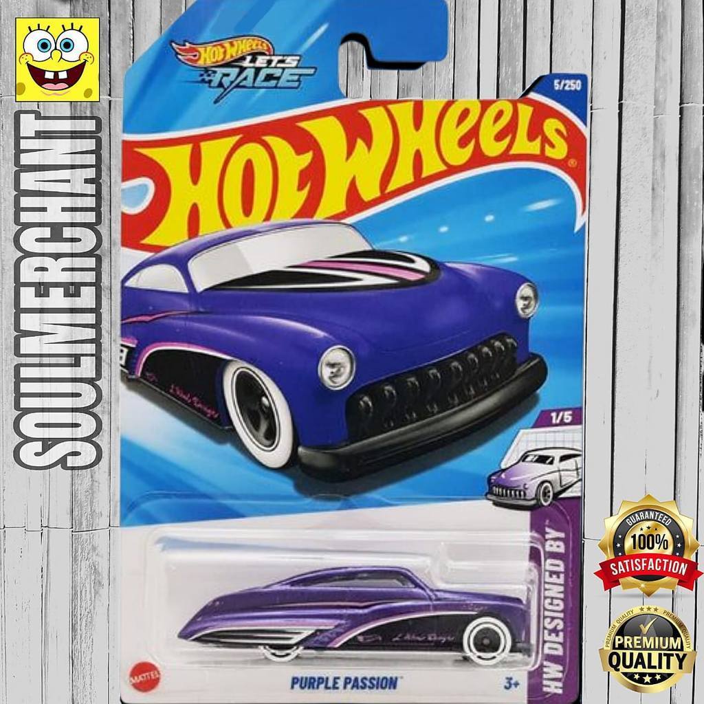 Hot Wheels Purple Passion Ungu Diecast Mobil Klasik