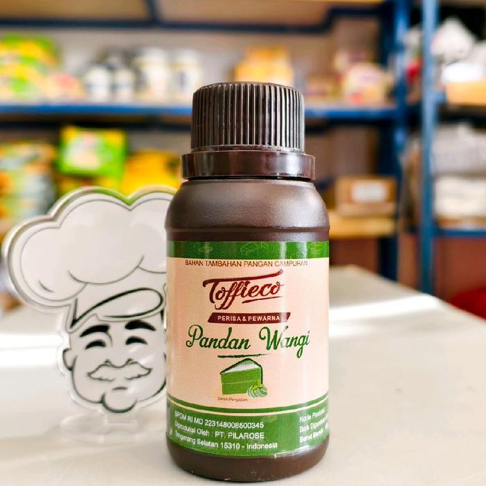 Toffieco Pandan Wangi 100Gr / Pasta Pandan Wangi Toffieco 100Gr / Toffieco Pandan Pasta 100Gr