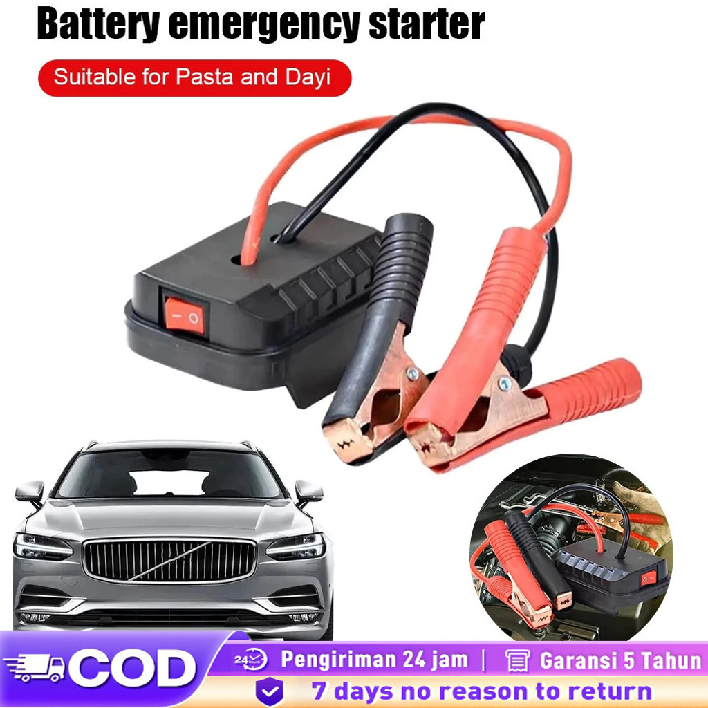 Starter Mobil Makita – Adaptor Baterai Lithium untuk Charger Aki & Pemantik Mesin Mobil