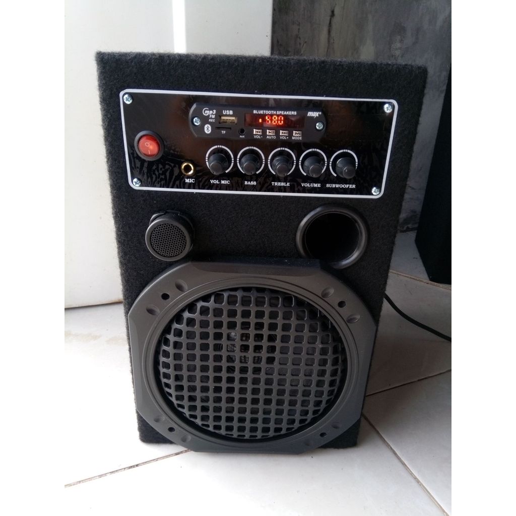 Speaker Aktif  Rakitan Bluetooth  8 inch