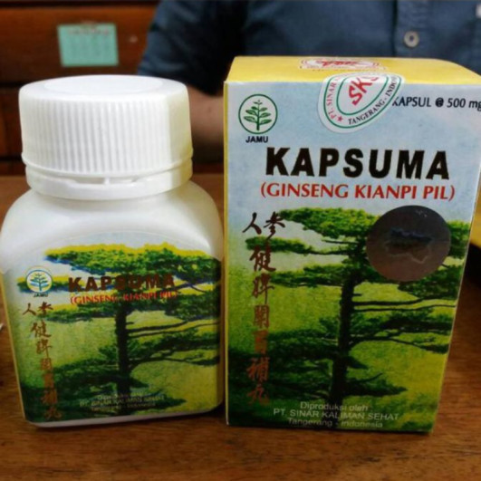 KIANPI PIL ORIGINAL ( SEPTIANA ) HARGA AMBYAR HARI INI  (Original BPOM) Kianpi Pil Ginseng Kapsuma